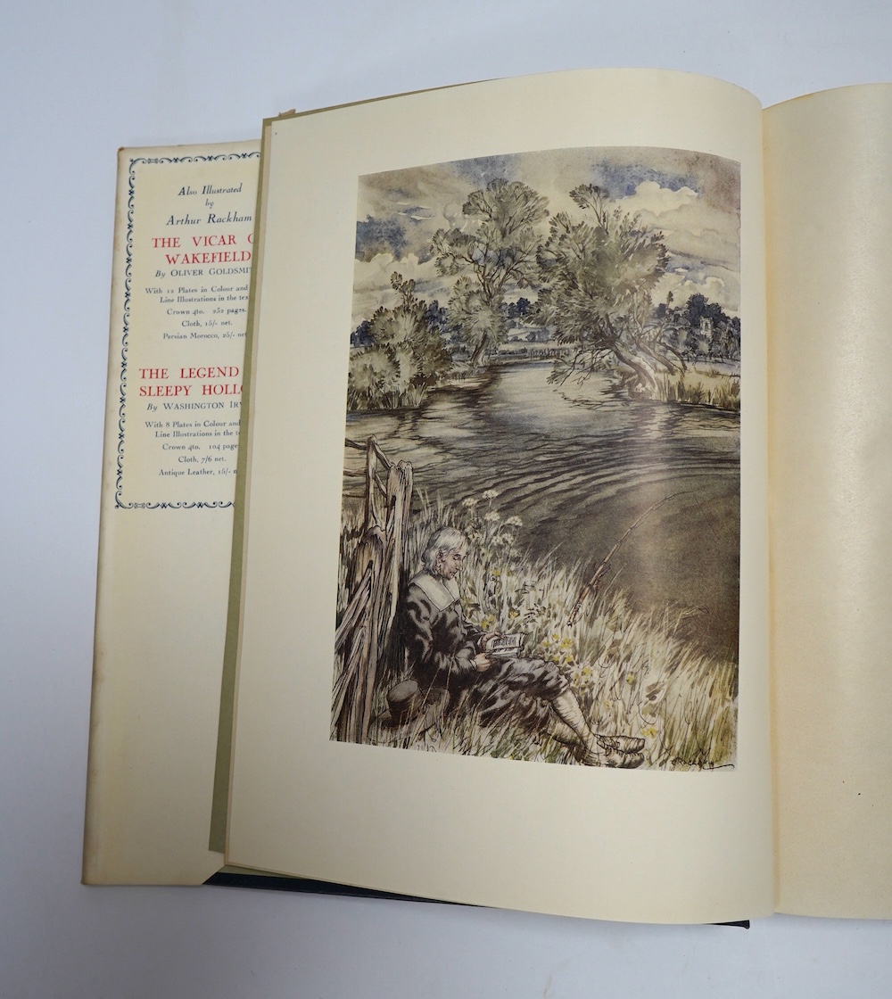 Rackham, Arthur (illustrator) – 3 works – Arthur Rackham’s Book of Pictures… with an Introduction by Sir Arthur Quiller-Couch, new impression, 4to, half-title, 44 tipped-in colour plates with captioned tissue-guards, ori